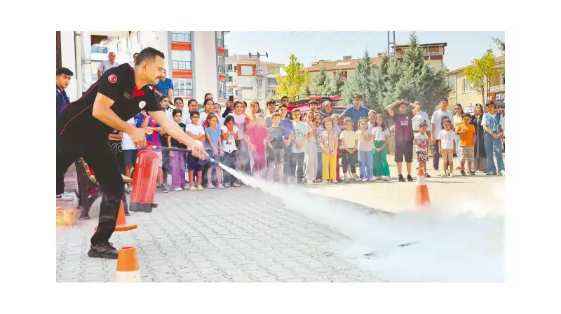 Malatya'da Öğrencilere Hayat Kurtaran Eğitim: Deprem ve Yangın Tatbikatı Yapıldı!