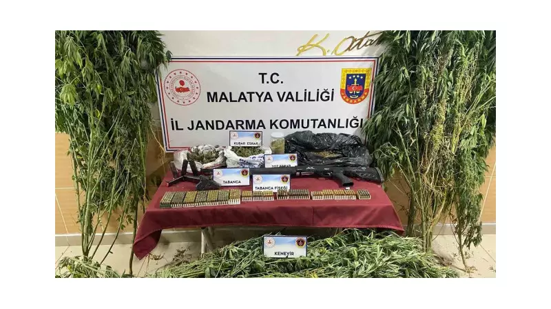 Malatya'da Uyuşturucu Tacirlerine Büyük Darbe: Operasyonda Bir Gözaltı!
