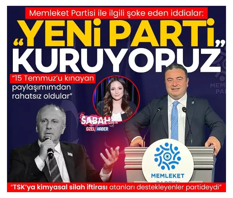 Ömer Özdoğan'dan Şok Açıklama: FETÖ Benzeri Sızma İddiasıyla Memleket Partisi'nden Ayrılıyor!