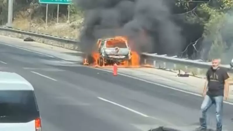 Muğla'da Orman Yangını Faciası: Araçtan Sıçrayan Alevler Kısa Sürede Yayıldı!