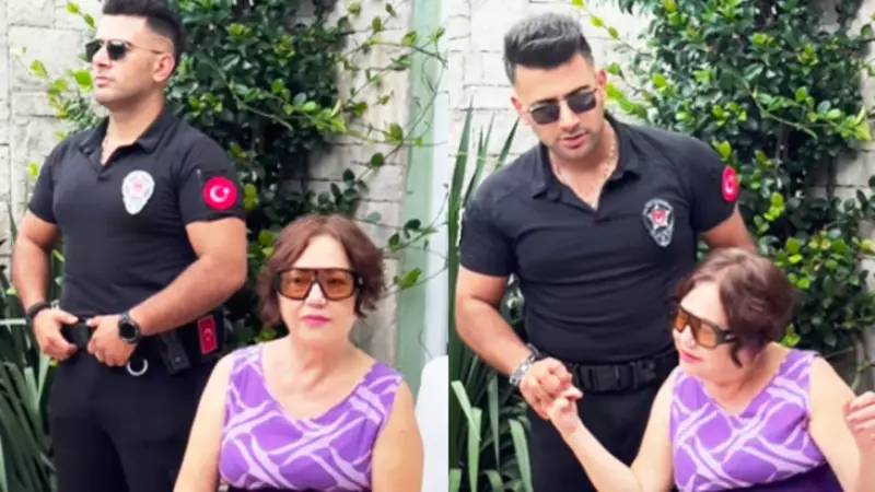 Nazan Öncel'den Flaş Paylaşım: Yakışıklı Güvenlikle Çektirdiği Video Sosyal Medyayı Salladı!