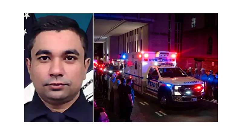 New York'ta Şehit Edilen Polis Memuru Son Yolculuğuna Uğurlandı: Acı ve Dayanışma
