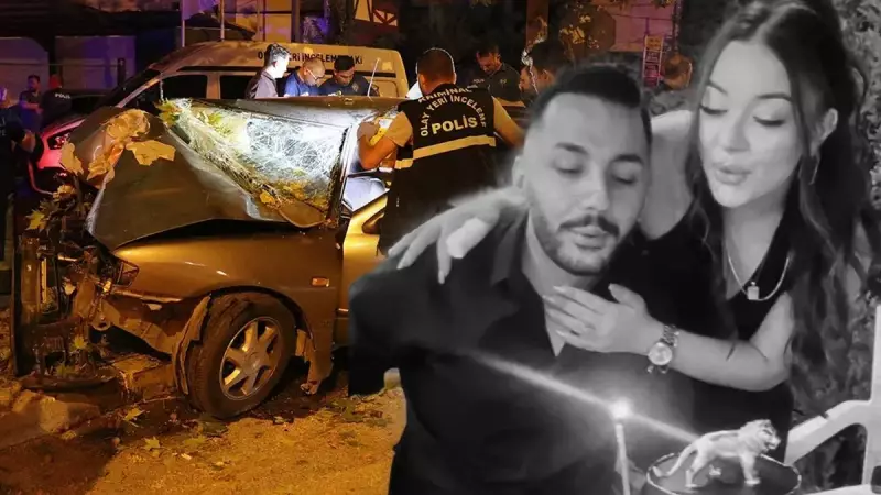 Nişanlı Çiftin Doğum Gününde Feci Sonu! O Anlar Kamerada