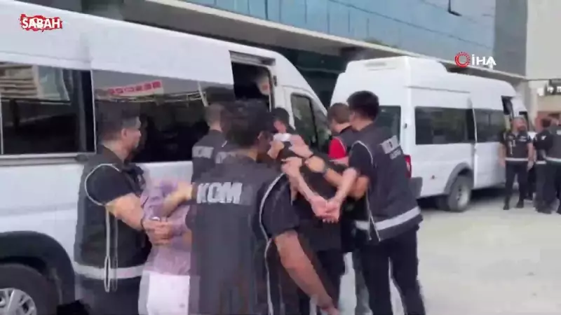 İnterpol'ün Kırmızı Bültenle Aradığı Golan Çetesi'ne Büyük Operasyon! 11 Şüpheli Yakalandı