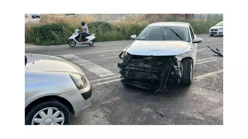 Şok Eden Zincirleme Kaza: Araç Savruldu, Başka Bir Otomobile Çarptı! Yaralılar Var