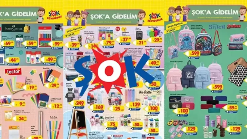 Okul Alışverişinde Fırsat Geçmesin! Kırtasiye Ürünlerinde İnanılmaz Kampanya 9 Eylül'e Kadar Devam Ediyor