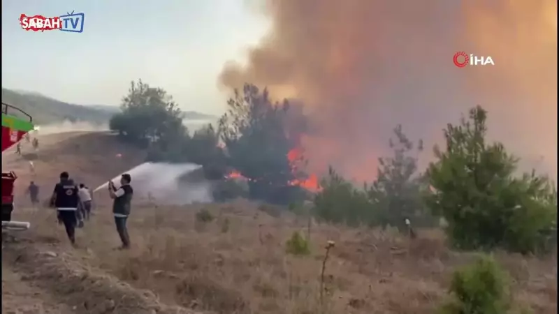 Orman İşçilerinin Ters Alevle Mücadelesi: Nefes Kesen Anlar!