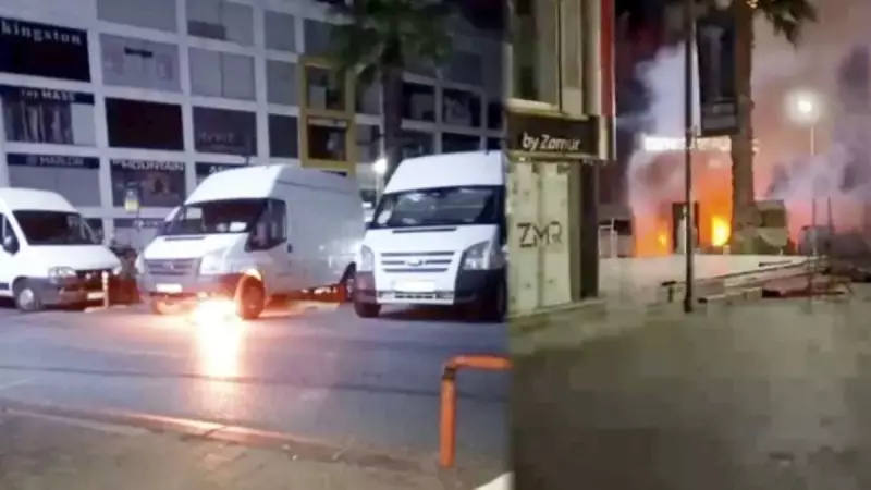 Patrona Öfkesi Alev Oldu: 120 Bin Lira Alacağı İçin 15 Milyonluk Araçları Yaktı!