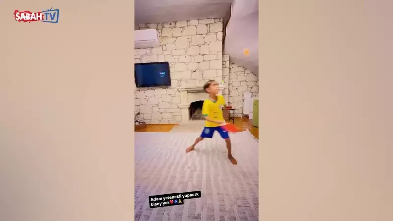 Pinpon Topuyla Yapılan Şakaya Alışan'ın Oğlundan Mizahi Dokunuş!