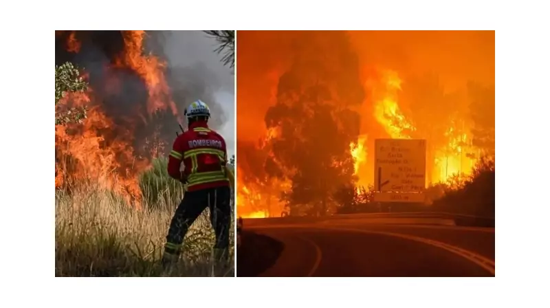 Portekiz Alev Alev! Ülkenin %3'ü Küle Döndü - İşte Çarpıcı Detaylar
