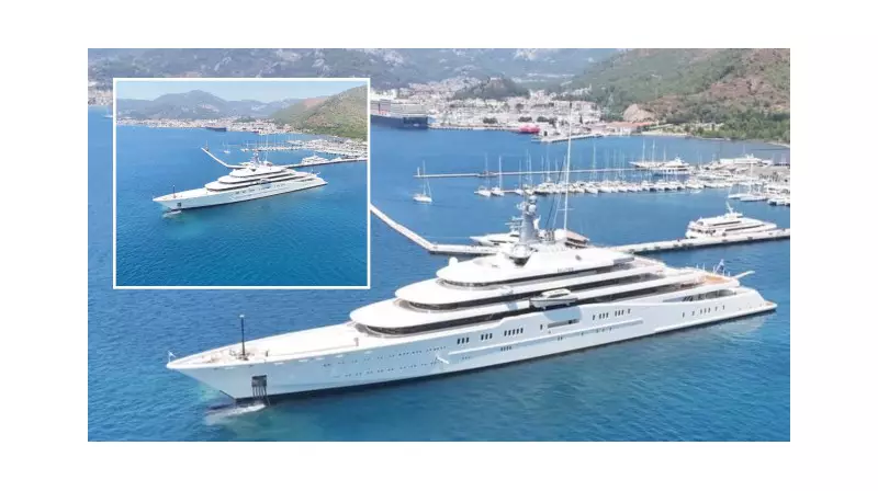 Rus Milyarderi Abramoviç'in Lüks Yatı 'Eclipse' Marmaris'ten Demir Aldı!