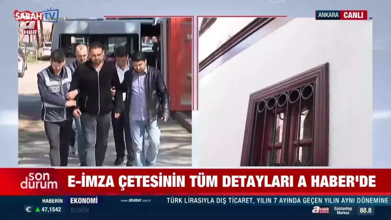 Sahte Diploma ve E-İmza Operasyonunda Çarpıcı Gelişme: Gözaltı Sayısı Artıyor!