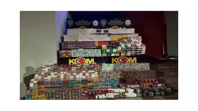 Saman Yüklü Tırdan Şok Edici Keşif: 3 Milyon TL'lik Kaçak Sigara!