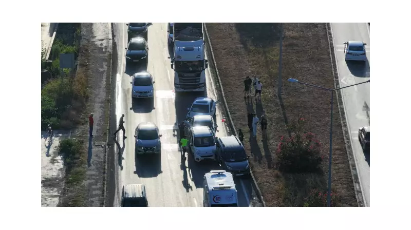 Samsun'da Zincirleme Kaza: Karadeniz Sahil Yolu Adeta Felç Oldu!
