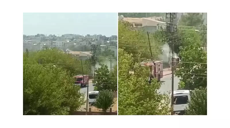 Sıcak Havada Trafo Patladı: Mahalle Alevler İçinde Kaldı!