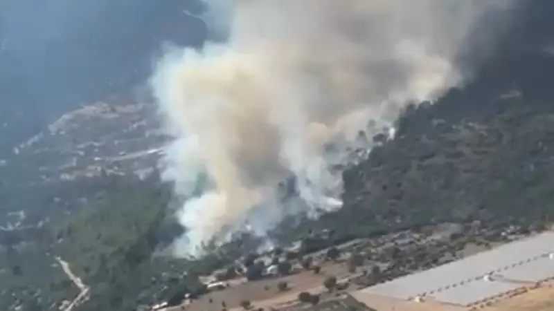 Seydikemer'de Orman Yangını: Kabağaç Köyü Alarm Verdi!