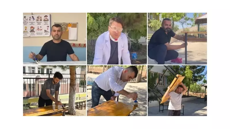 Siirt'te Okul İçin El Ele: Müdür, Öğretmen ve Velilerden Muhteşem Dayanışma!