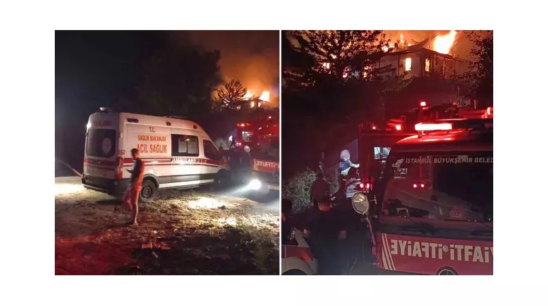 Silivri'de Akıl Almaz Olay: Sarhoş Şahıs Önce Kendi Evini Yaktı, Sonra İtfaiyeyi Aradı!