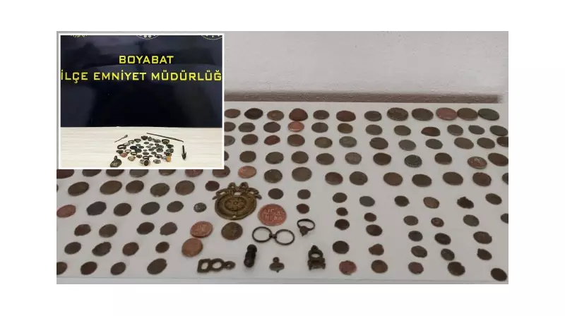 Sinop'ta Tarihi Eser Operasyonu: 16 Sikke ve 23 Yüzük Ele Geçirildi!