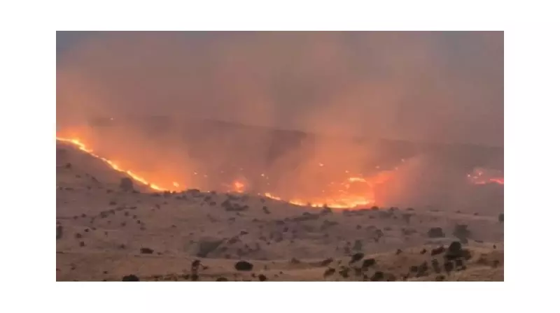 Sivas'ta Ciğerleri Yakan Yangın! İtfaiye Gece Yarısına Dek Alevlerle Boğuştu