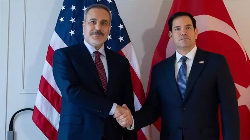 Son Dakika: Dışişleri Bakanı Fidan'dan Kritik ABD Görüşmesi! Marco Rubio ile Masaya Oturdu