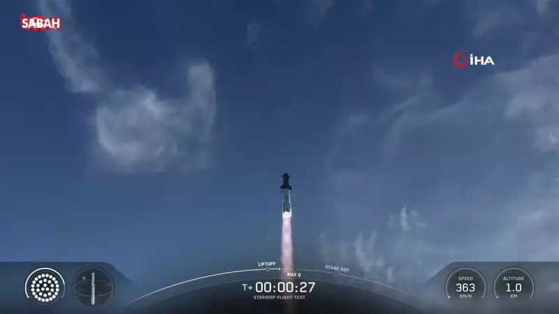 SpaceX'in Starship'i 10. Test Uçuşunda Tarih Yazdı: İnanılmaz Görüntüler!