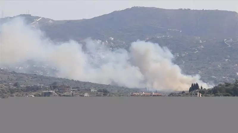 İsrail'den Lübnan'a Ateş Yağdı: Güney Bölgeleri Alev Alev!