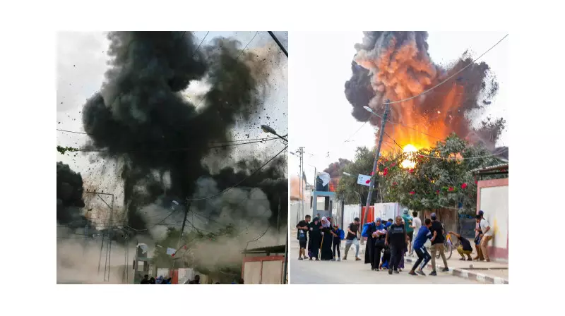 İsrail'in Vahşeti: Gazze'de 200 Ailenin Sığındığı Çadırlar Bombalandı!