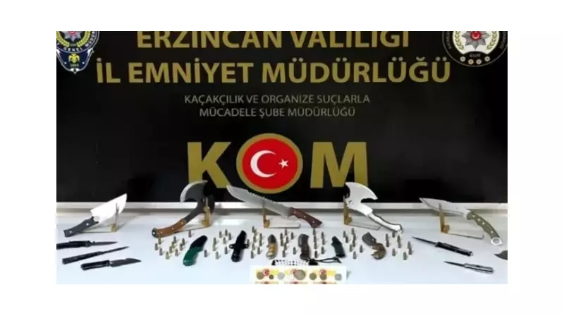 Tarihi Değerdeki Bıçaklar ve Mühimmat Ele Geçirildi: Adana'da Operasyon!