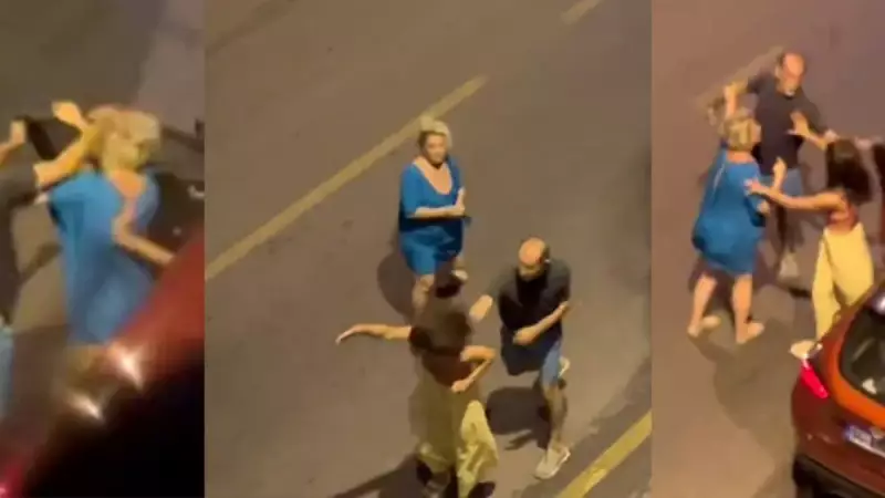 Tatil Beldesinde Geceyarısı Yaşanan Şaşırtıcı Olay: 2 Kadın ve 1 Erkek Ortalığı Karıştırdı!