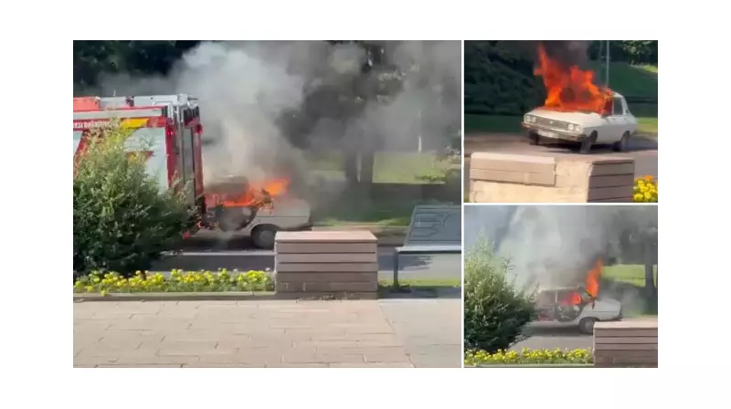 TBMM Önünde Beyaz Toros Provokasyonu: Bir Kişi Gözaltına Alındı!