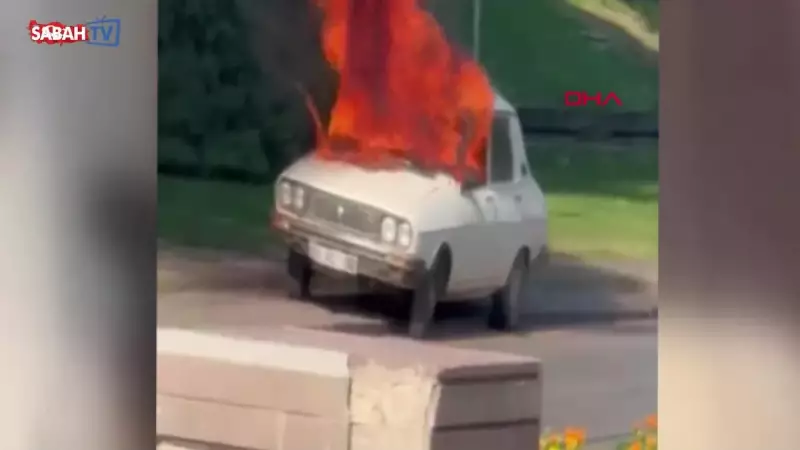 TBMM Önünde Beyaz Toros'la Provokasyon: Şüpheli Gözaltına Alındı!