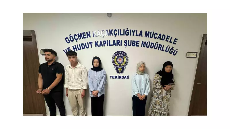 Tekirdağ'da Düzensiz Göçmen Operasyonu: 11 Kişi Gözaltına Alındı!