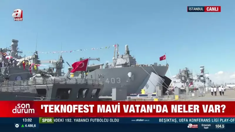 Teknofest Mavi Vatan Kapılarını Açtı: Denizlerdeki Teknoloji Şöleni Başlıyor!