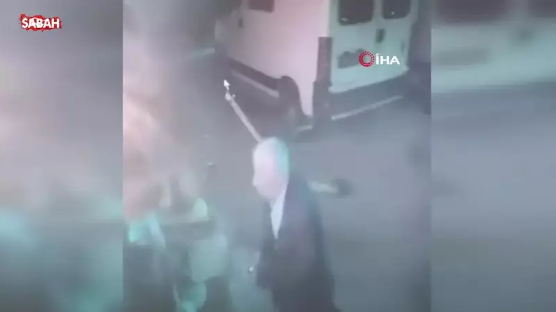 Trafik Canavarı Yine İş Başında: Karşıya Geçmek İsteyen Yayaya Korkunç Darbe!
