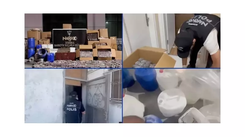 Türkiye'de Uyuşturucuya Büyük Darbe! 26 İlde Eş Zamanlı Operasyonla 245 Gözaltı