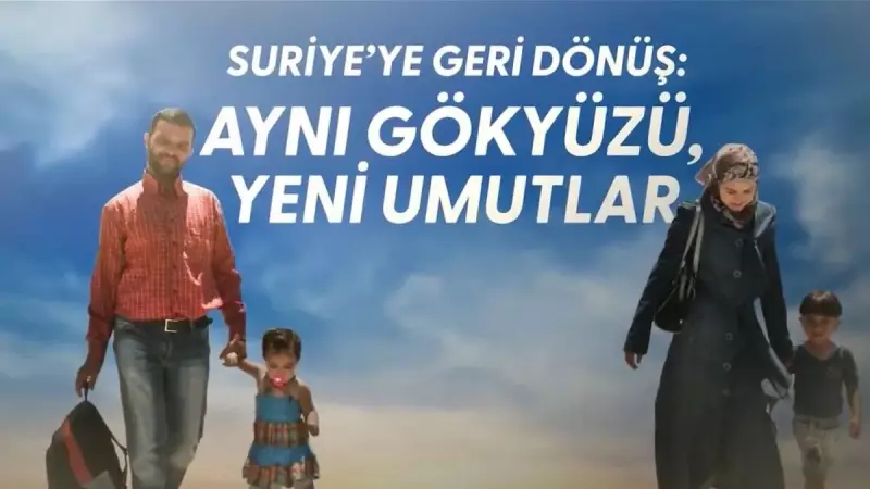 Türkiye'nin Suriyeli Kardeşlerine Desteği: 1 Milyon Kişi Gönüllü Olarak Evine Döndü!