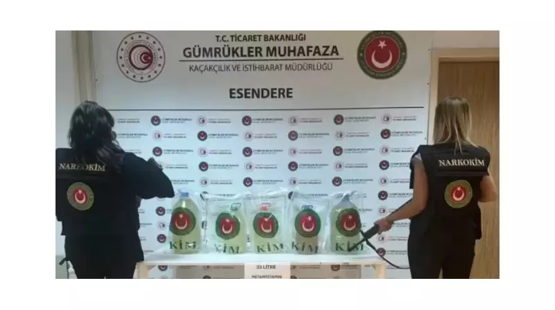 Tırın Yakıt Deposunda 33 Litre Sıvı Metamfetamin! Adana'da Dev Operasyon