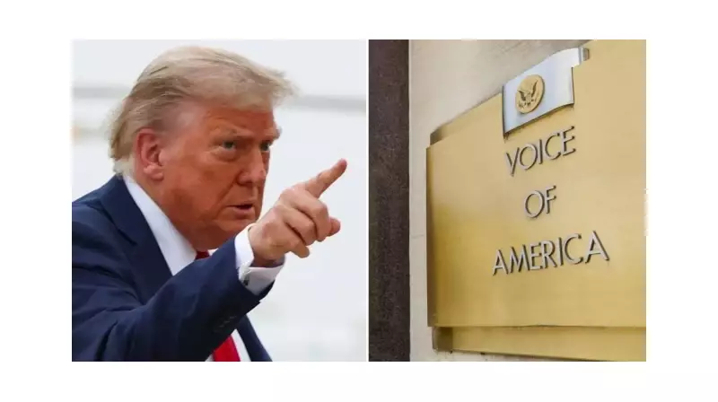 Trump'tan Medyaya Sert Darbe: VOA'daki Gazetecilerin İşine Son Vermek İçin Harekete Geçti!