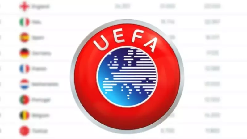 UEFA Ülke Puanı Sıralaması Açıklandı: Türkiye Kaçıncı Sırada ve Kaç Puanı Var?