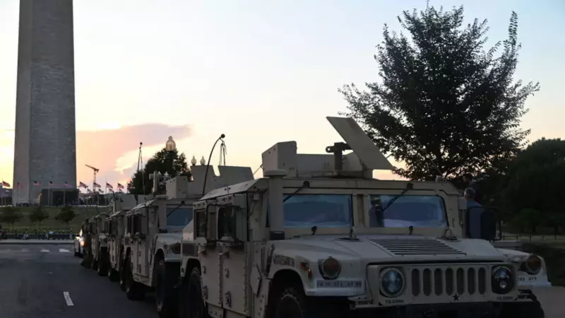 Ulusal Muhafızlar Washington'da! Hafta Sonuna Kadar Konuşlanma Tamamlanıyor