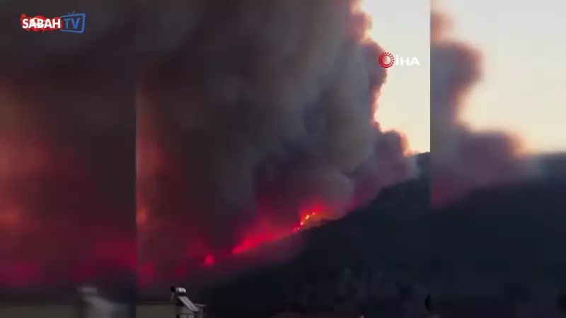 Yunanistan'da Üç Farklı Noktada Alevlerle Dans: Orman Yangınları Kontrolden Çıktı!