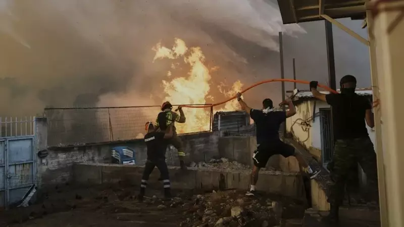 Yunanistan'da Orman Yangınları Kontrolden Çıktı: Son 4 Günde 242 Yangın!