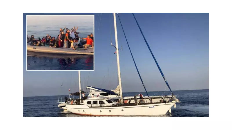 İzmir Açıklarında Tarihi Operasyon: 115 Kaçak Göçmen Yakalandı!