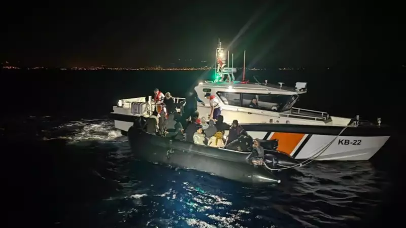 İzmir'de Düzensiz Göç Operasyonu: 58 Kişi Yakalandı!