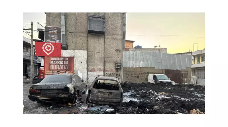 İzmir'de Çıkan Yangın 6 Araca Zarar Verdi: İşte Detaylar!