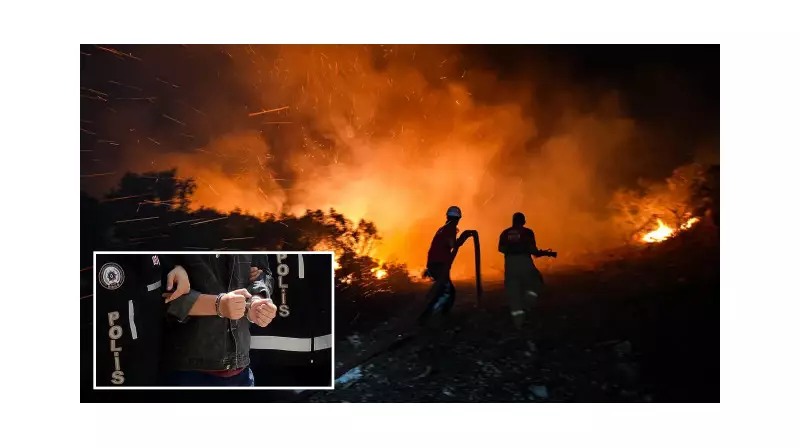 İzmir'deki Orman Yangınında Şok Gelişme: Minibüste Alevler Başladı, Bir Kişi Tutuklandı!