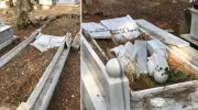 Adana'da Tarihi Mezarlıkta Skandal: 20 Mezar Taşı Kırıldı!