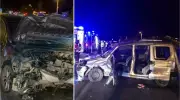 Afyonkarahisar'da Feci Kaza: Otomobiller Çarpıştı, 1 Can Yitti, 2 Yaralı!