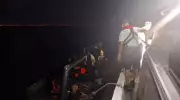 Kuşadası Açıklarında Dramatik Kurtarma Operasyonu: 21 Düzensiz Göçmen Güvenliğe Alındı!